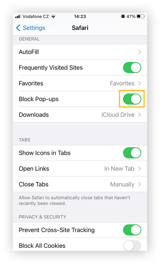 How to Allow or Disable Pop-Ups in Safari for Mac & iOS | AVG